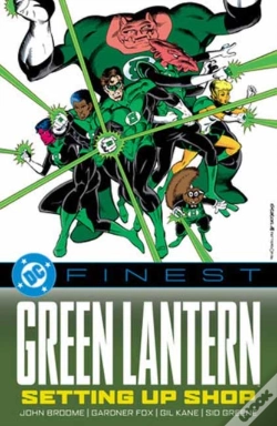 Capa do artigo Dc Finest: Green Lantern: Setting Up Shop