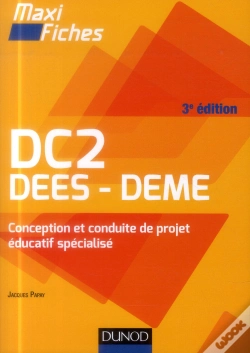 Capa do artigo Dc2 ; Dees - Deme ; Conception Et Conduite De Projet Éducatif Spécialisé ; 3e Édition
