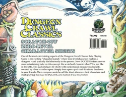 Capa do artigo Dcc Rpg 0-Level Scratch Off Character Sheets