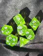 Dcc Rpg Dice: Greenstone Shards - Preview