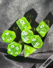 Capa do artigo Dcc Rpg Dice: Greenstone Shards