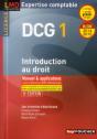 Dcg 1 ; Introduction Au Droit ; Manuel Et Applications (8e Édition) - Preview