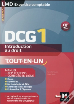 Capa do artigo Dcg 1 - Introduction Au Droit - Manuel Et Applications - 9e Edition - Millesime 2015-2016