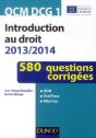 Dcg 1 Introduction Au Droit Qcm 2013 - Preview