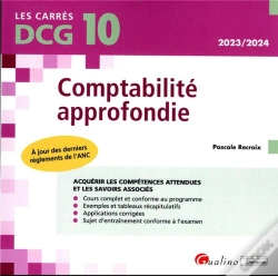 Capa do artigo Dcg 10 - Comptabilite Approfondie, 14eme Edition - Cours Et Applications Corrigees