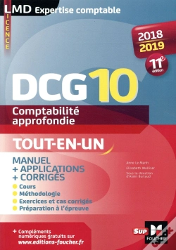 Capa do artigo Dcg 10 - Comptabilite Approfondie - 2018-2019 - Tout En Un - 11e Edition