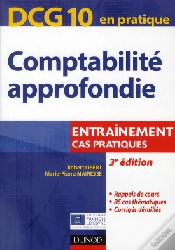 Capa do artigo Dcg 10 ; Comptabilité Approfondie ; Cas Pratiques (3e Édition)