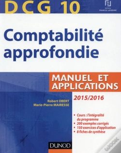 Capa do artigo Dcg 10 ; Comptabilité Approfondie (Édition 2015/2016)