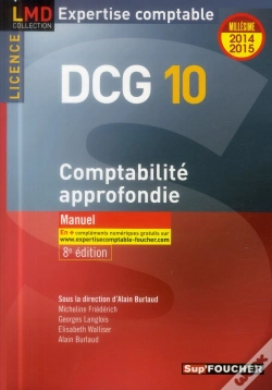 Capa do artigo Dcg 10 ; Comptabilité Approfondie ; Manuel (8e Édition)