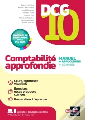 Capa do artigo Dcg 10 : Comptabilité Approfondie ; Manuel + Applications + Corrigés (13e Édition)