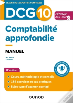 Capa do artigo Dcg 10 : Comptabilité Approfondie ; Manuel (Édition 2026/2027)