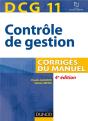 Dcg 11 - Controle De Gestion - 4e Ed. - Corriges Du Manuel - Preview
