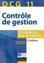 Dcg 11 ; Contrôle De Gestion, Corrigés Du Manuel (2e Édition) - Preview