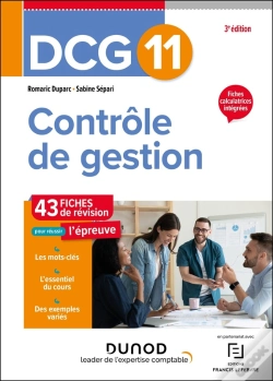 Capa do artigo Dcg 11 : Contrôle De Gestion ; Fiches De Révision (Édition 2024/2025)