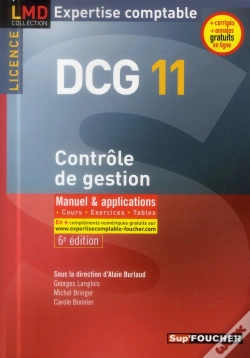 Capa do artigo Dcg 11 ; Contrôle De Gestion ; Manuel Et Applications (6e Édition)