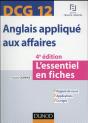Dcg 12 - Anglais Applique Aux Affaires - 4e Ed. - L'Essentiel En Fiches - Preview
