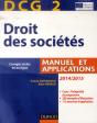 Dcg 2 - Droit Des Societes 2014/2015 - 8e Edition - Manuel Et Applications - Preview