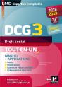 Dcg 3 - Droit Social - Manuel Et Applications - 2018-2019 - 12e Edition - Preparation Complete - Preview