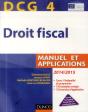 Dcg 4 - Droit Fiscal 2014/2015 - 8e Edition - Manuel Et Applications - Preview