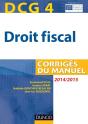 Dcg 4 ; Droit Fiscal ; Corrigés Du Manuel (8e Édition) - Preview