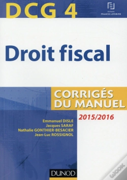 Capa do artigo Dcg 4; Droit Fiscal ; Corrigés Du Manuel (9e Édition)