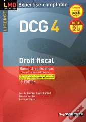 Dcg 4 Droit Fiscal Manuel Et Applications Millesime 2011-2012