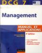 Dcg 7 - Management - 4e Edition - Manuel Et Applications, Corriges Inclus - Preview