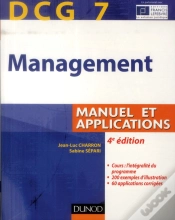 Capa do artigo Dcg 7 - Management - 4e Edition - Manuel Et Applications, Corriges Inclus