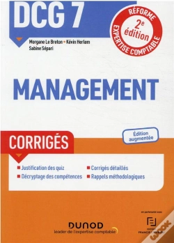 Capa do artigo Dcg 7 Management - Corriges - 2e Ed. - Reforme Expertise Comptable