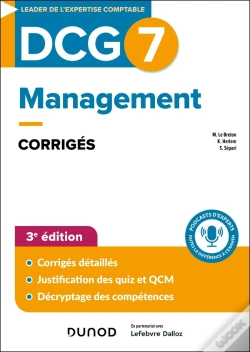 Capa do artigo Dcg 7 : Management ; Corrigés (3e Édition)