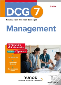 Capa do artigo Dcg 7 : Management ; Fiches De Révision (Édition 2024/2025)