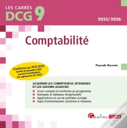 Capa do artigo Dcg 9 - Comptabilité : Conforme Au Pcg 2025 (6e Édition)