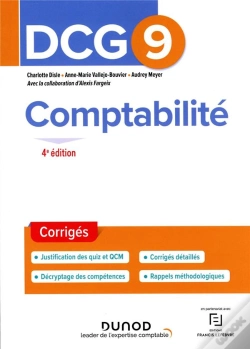 Capa do artigo Dcg 9 : Comptabilité ; Corrigés (4e Édition)