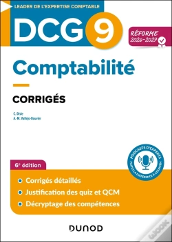 Capa do artigo Dcg 9 : Comptabilité ; Corrigés (Édition 2026/2027)