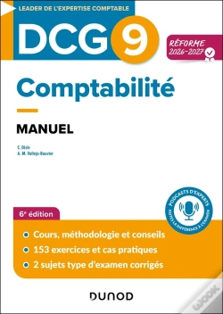 Capa do artigo Dcg 9 : Comptabilité ; Manuel (Édition 2026/2027)