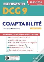 Capa do artigo Dcg 9 - Comptabilité : Manuel Et Applications 2025-2026 : À Jour De La Réforme Du Pcg
