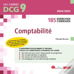 Capa do artigo Dcg 9 - Exercices Corriges De Comptabilite - 180 Exercices Corriges Et Expliques Pour S'Entrainer Et