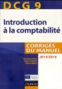 Dcg 9 ; Introduction À La Comptabilité ; Corrigés Du Manuel (5e Édition) - Preview