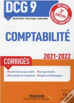 Capa do artigo Dcg 9 - Introduction A La Comptabilite - Dcg 9 - T01 - Dcg 9 Comptabilite - Corriges - 2021/2022 - R