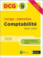 Dcg : Comptabilité - Dcg - Epreuve 9 - Corrigés Des Applications - 2024/2025 - Preview