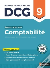 Capa do artigo Dcg : Comptabilité ; Épreuve 9 ; Manuel & Applications (Édition 2026/2027)