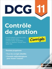 Dcg : Contrôle De Gestion ; Épreuve 11 ; Corrigés