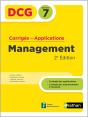 Dcg : Management ; Épreuve 7 ; Corrigés Des Applications (Édition 2024) - Preview