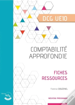 Capa do artigo Dcg ; Ue10 : Comptabilité Approfondie ; Fiches Ressources