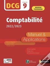Capa do artigo Dcg : Ue9 : Comptabilité : Manuel & Applications (Édition 2022)