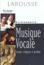 Dcitionnaire De La Musique Vocale - Preview