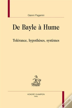 Capa do artigo De Bayle À Hume : Tolérance, Hypothèses, Systèmes