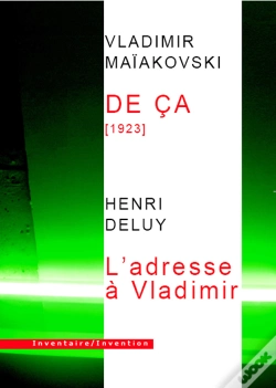 Capa do artigo De Ça (1923) ; L'Adresse À Vladimir