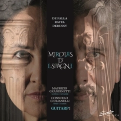 Capa do artigo De Falla/Ravel/Debussy: Miroirs D'Espagne - CD