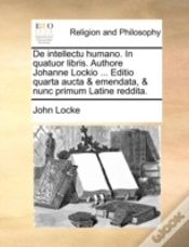 Capa do artigo De Intellectu Humano. In Quatuor Libris.